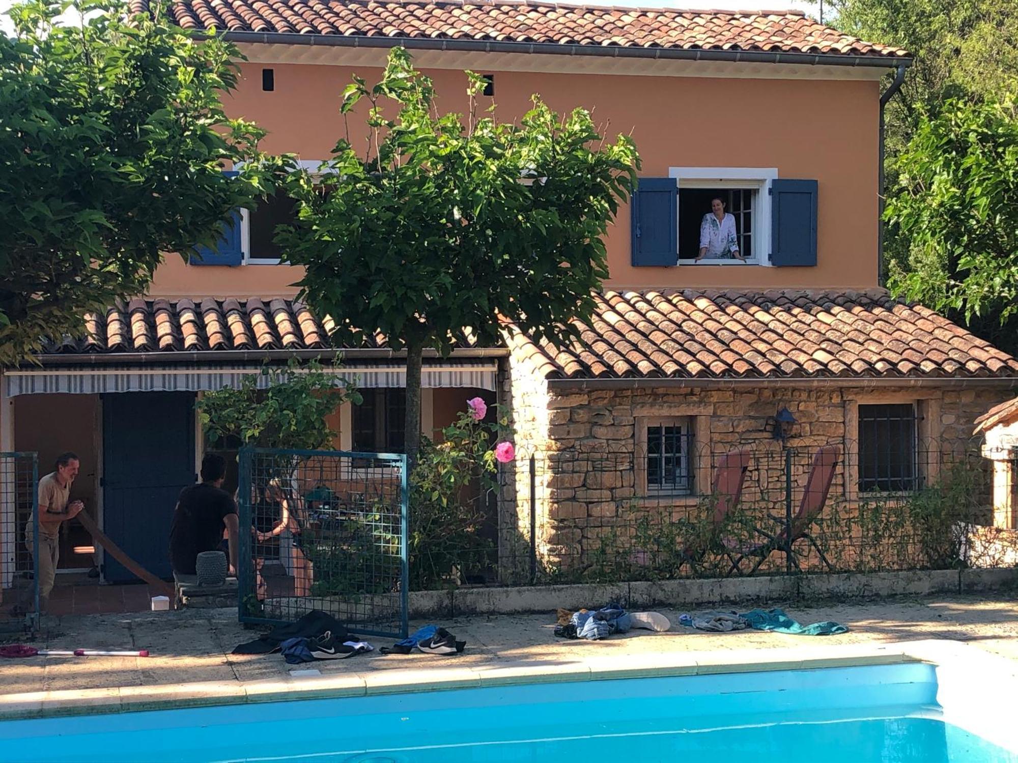 Вилла Le Mas Cevenol Saint-Hilaire-de-Brethmas Экстерьер фото